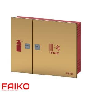 جعبه اتش نشانی استیل دوقلو فایکو